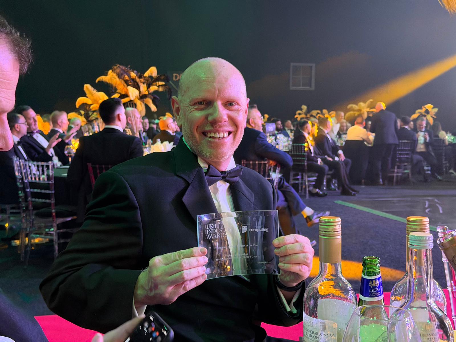UK IT Industry Awards Ian Photo